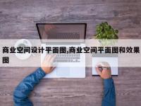 商业空间设计平面图,商业空间平面图和效果图